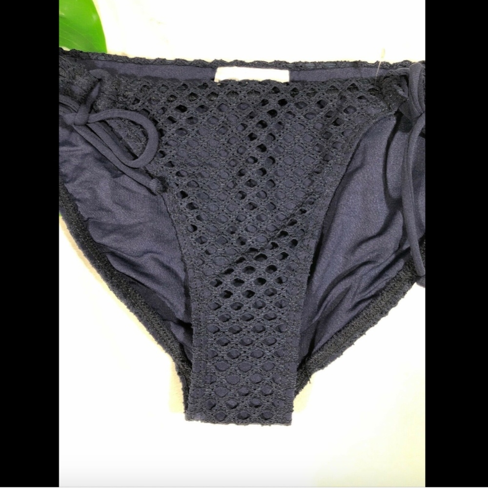 New Robin Piccone Mesh String Bikini Bottoms - image 6